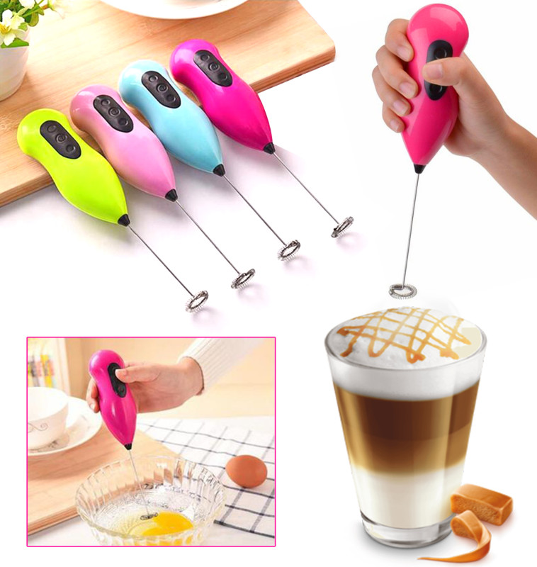 Mini Battery-Powered Mixer and Frother Hand Blender (5563) #5
