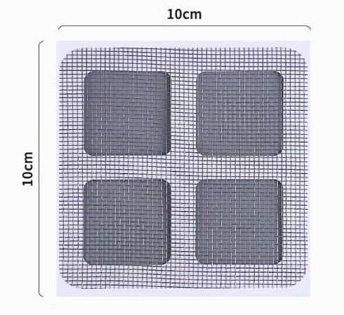 10-Pack Bathroom Drain Hair Catcher & Screen Repair Kit (5563) #5