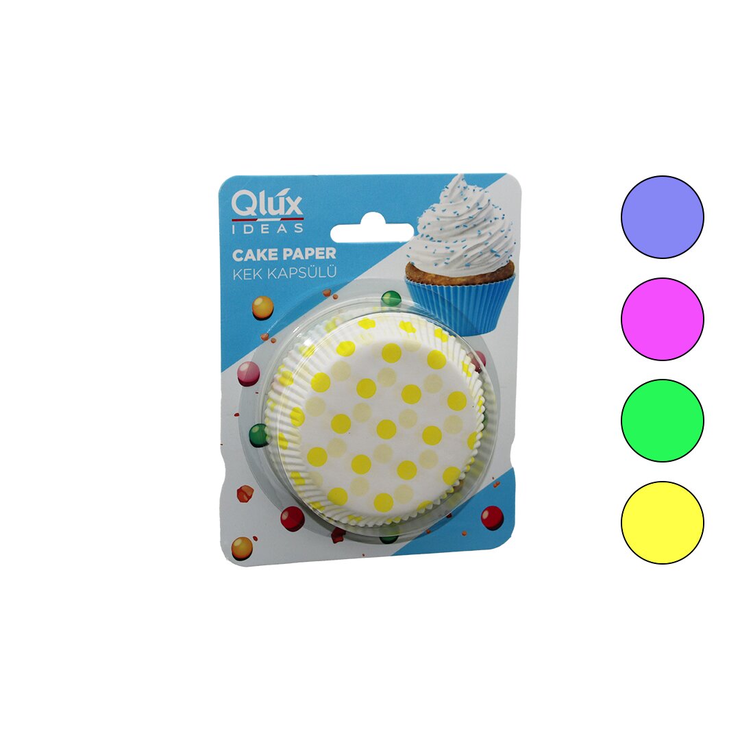 50PCS TURTA - CUPCAKE KEK KAPSÜL (5563)