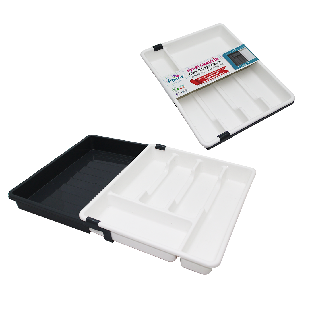 KAYAR KAŞIKLIK AYARLANABİLİR ÇEKMECE İÇİ  48X28,5CM (5563)