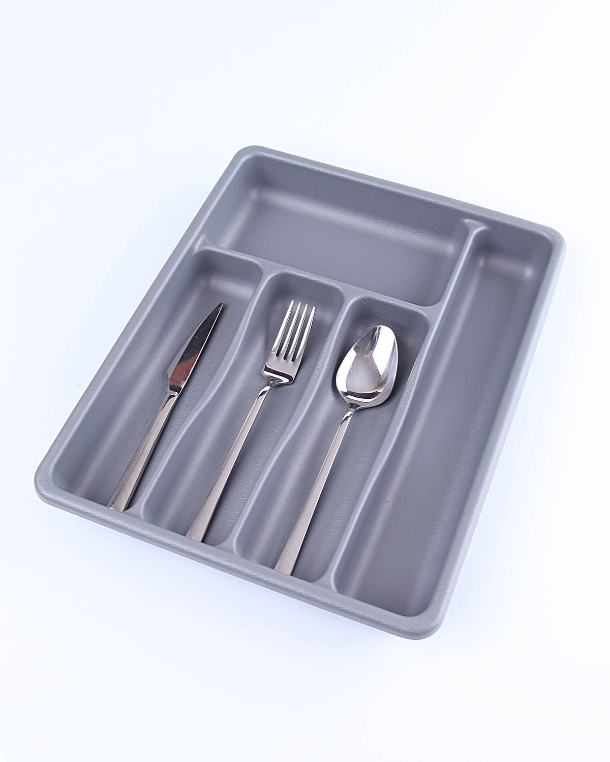 GRİ - 5 BÖLMELİ ÇEKMECE İÇİ KAŞIKLIK 36x29x5cm (5563)