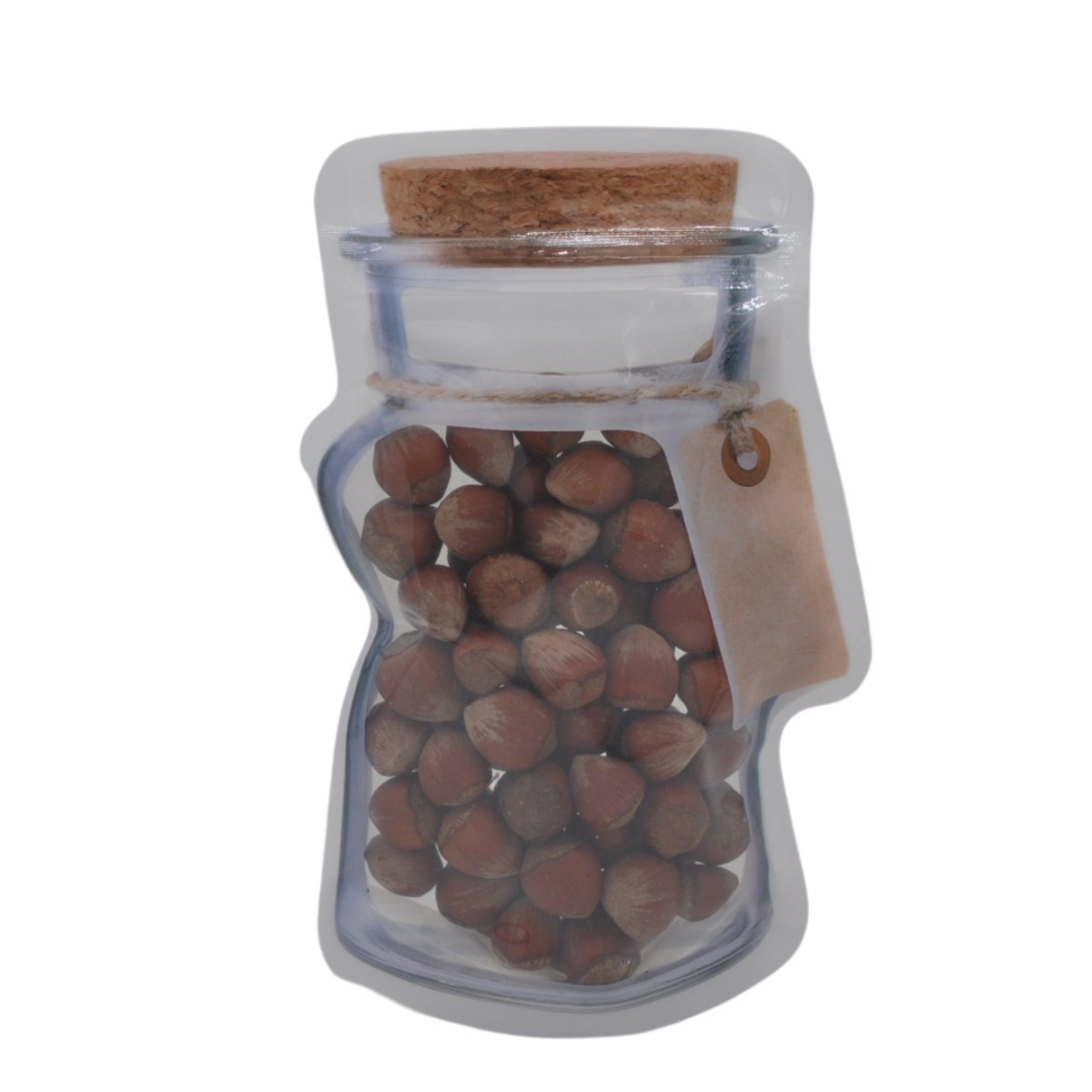 Kavanoz Görünümlü Kilitli Poşet Çıtçıtlı ve Pratik Torba 4 Adet (5563) #2