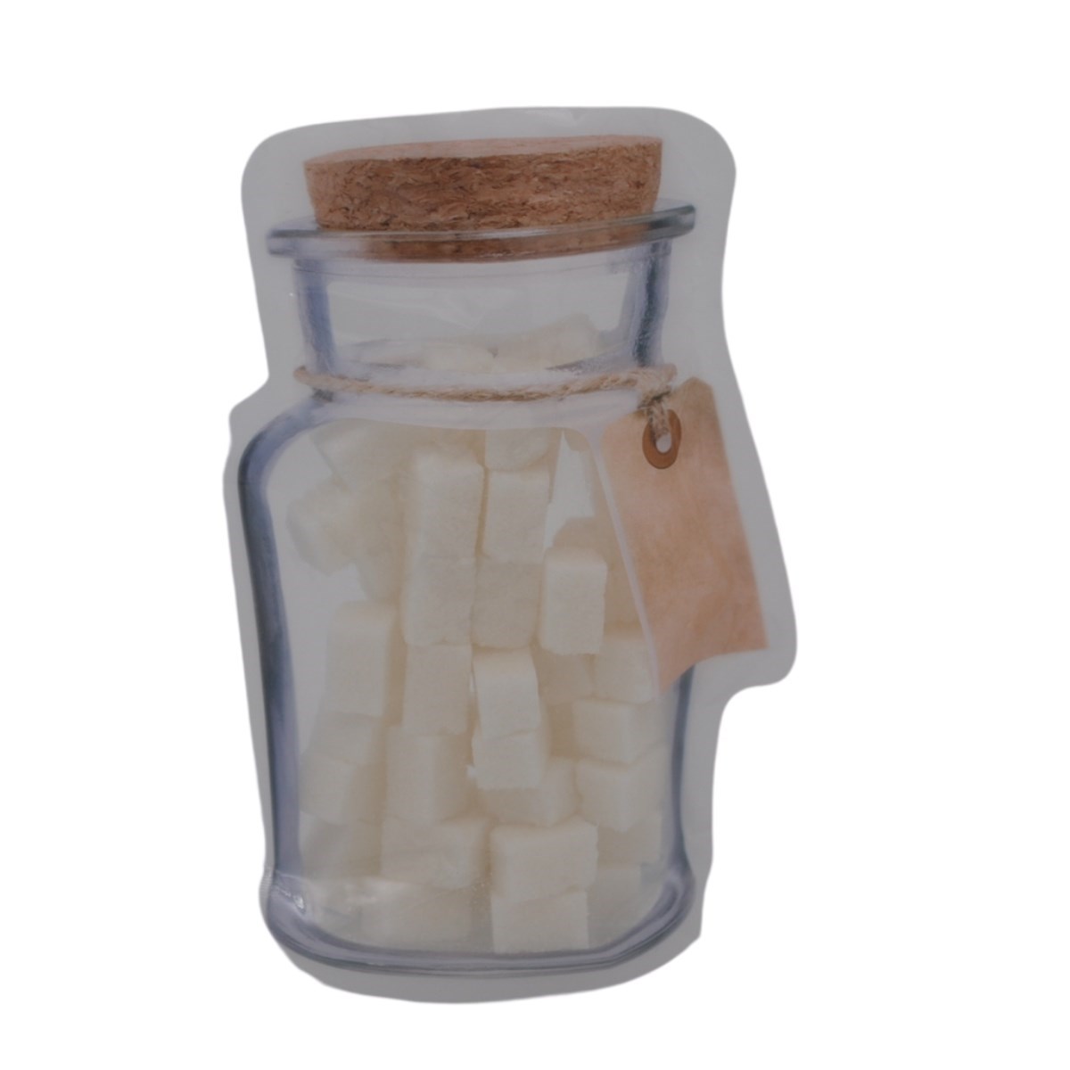 Kavanoz Görünümlü Kilitli Poşet Çıtçıtlı ve Pratik Torba 4 Adet (5563) #3