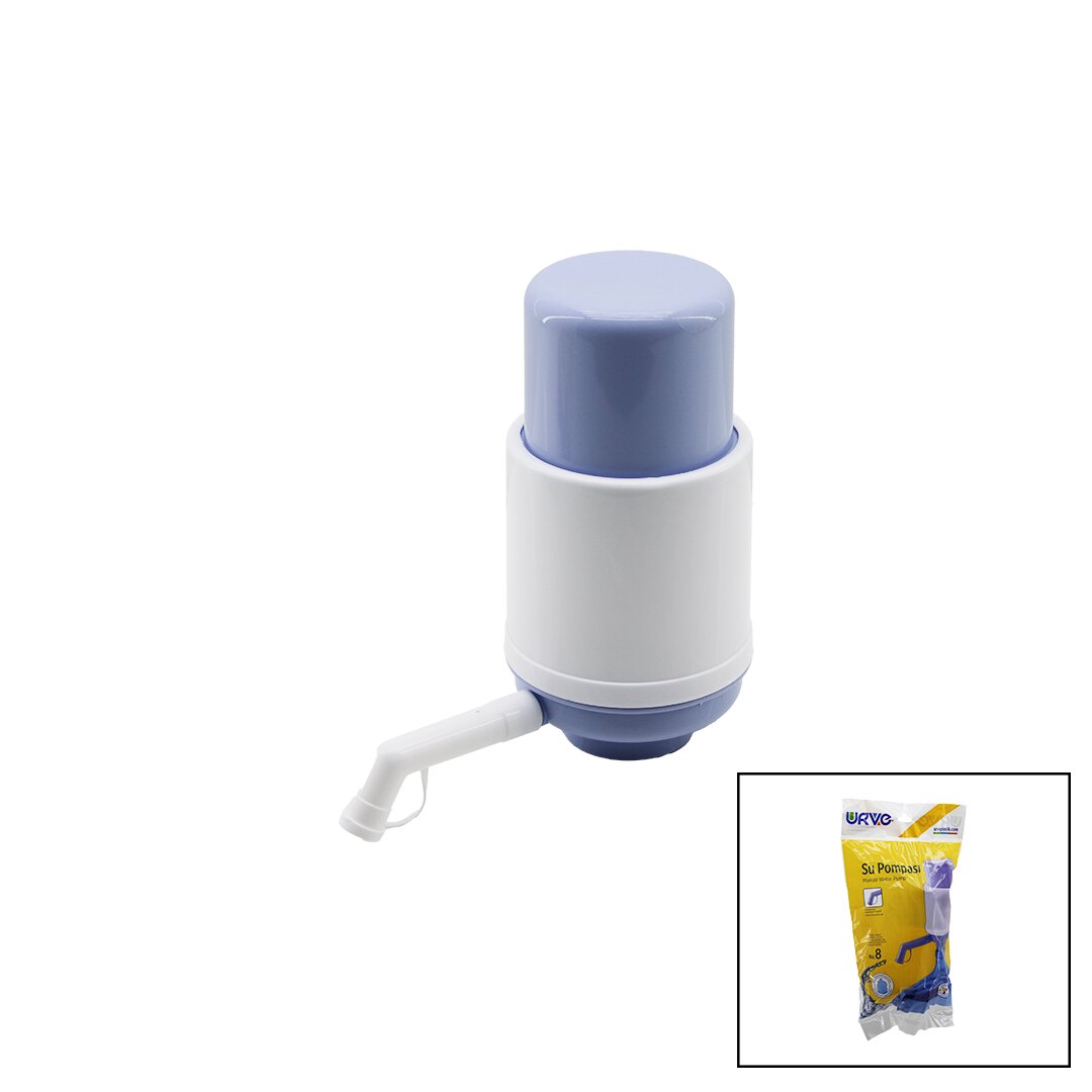 KÜÇÜK - DÜZ   MANUEL  DAMACANA SU POMPASI  POŞETLİ AMBALAJ