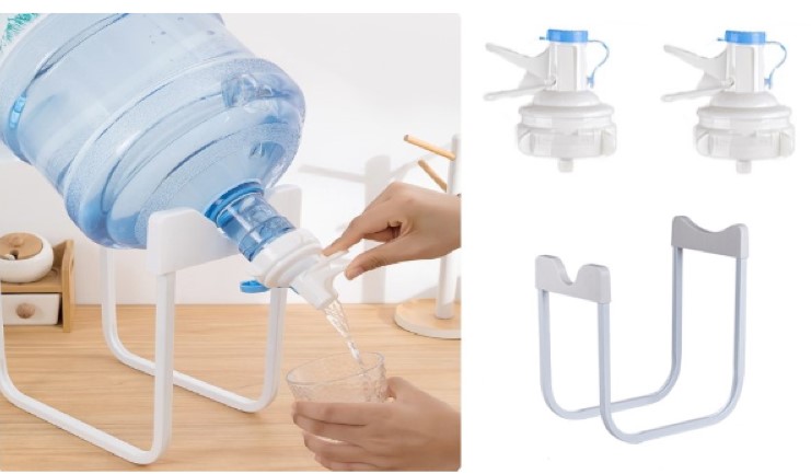 Damacana Musluk Başlığı ve Metal Ayak Stand Seti (5563)