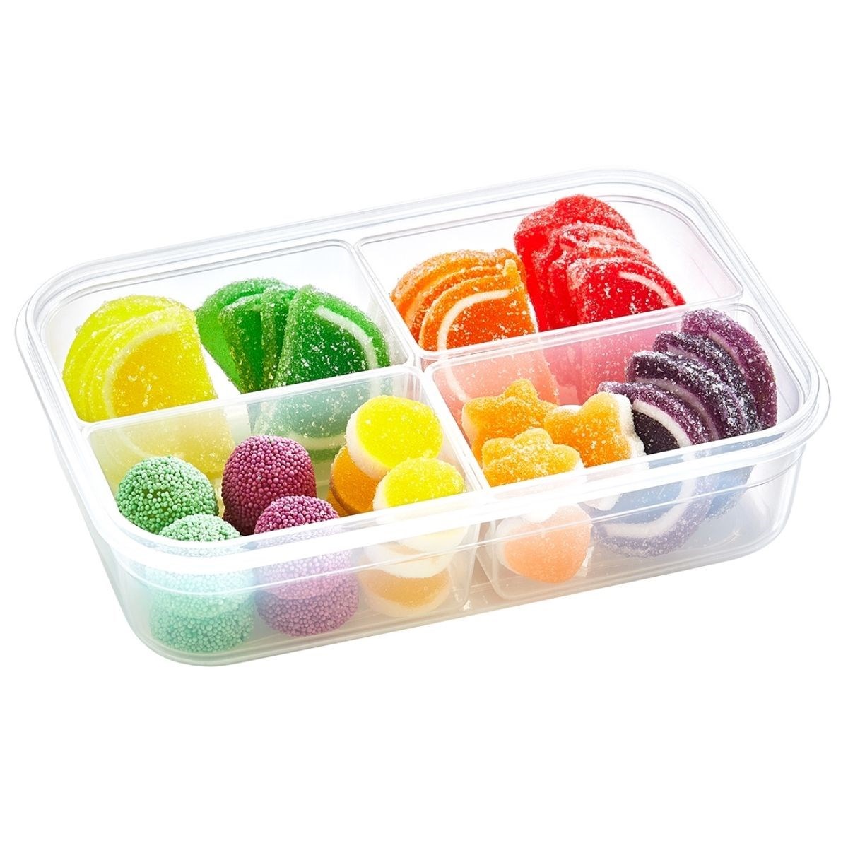 4-teiliger verschließbarer 1-Liter-Lebensmittelbehälter mit Dichtung -LC520 (5563) #2