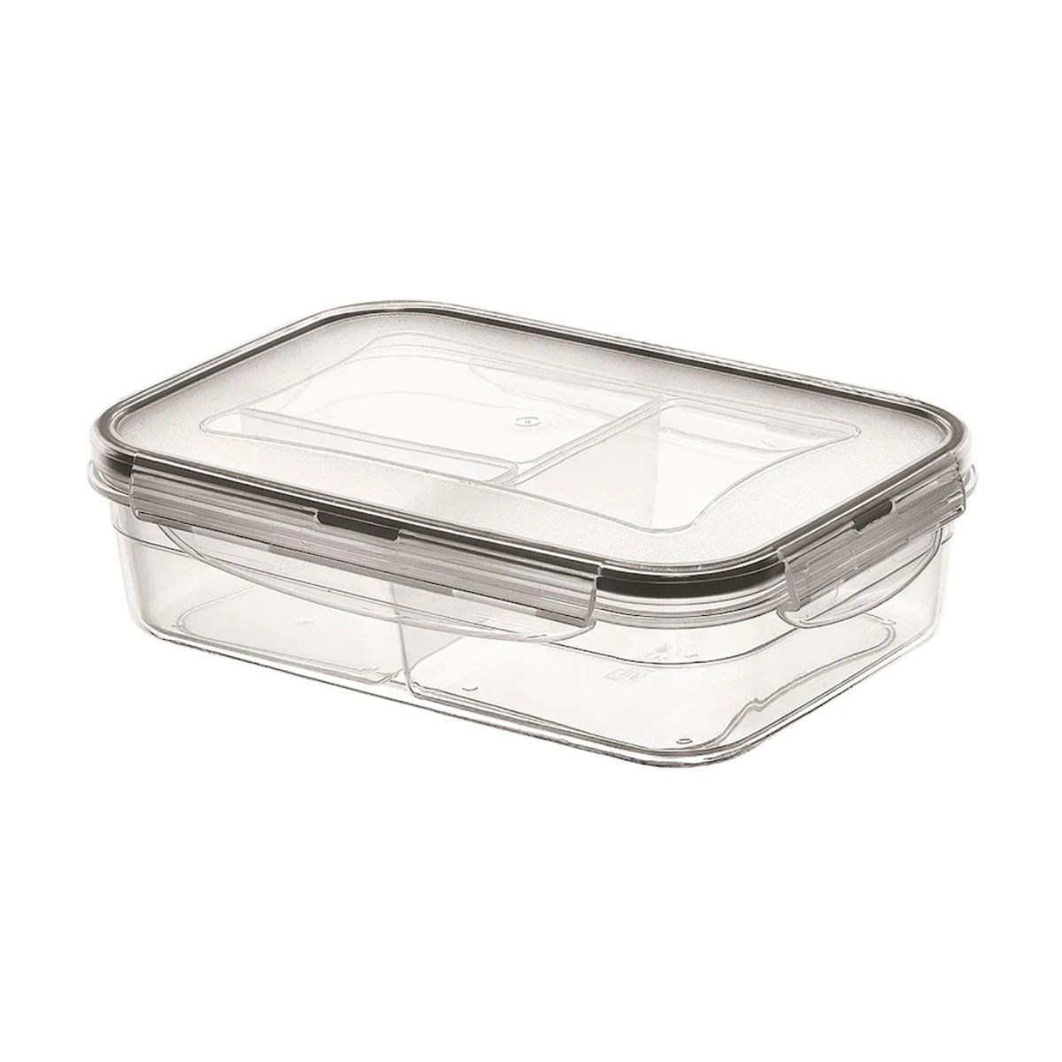 3-Compartment Locking Lid 1L Food Storage Container LC-510