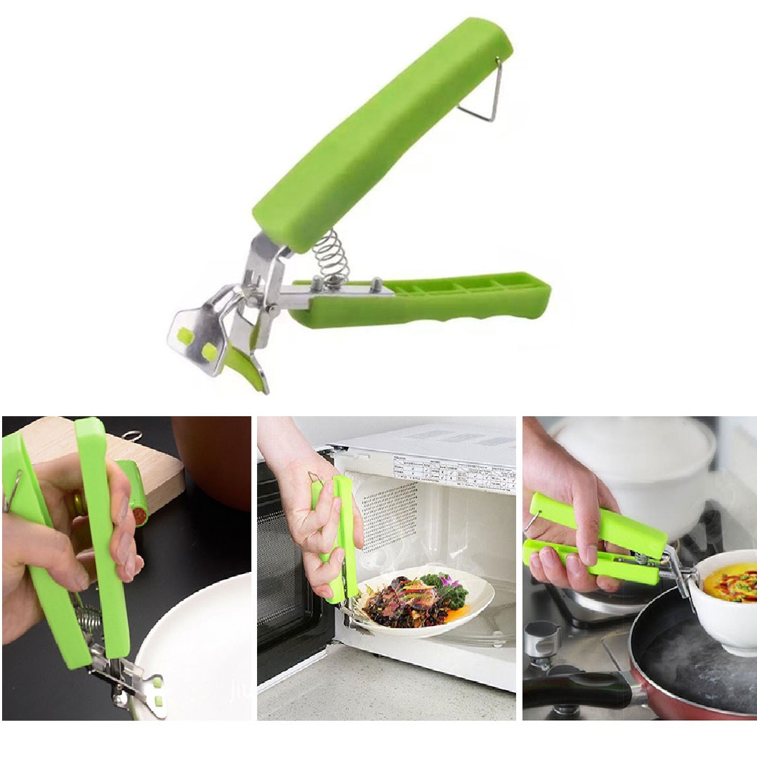 Hot Bowl Gripper - Portable Pan Handle - Microwave Tongs (55