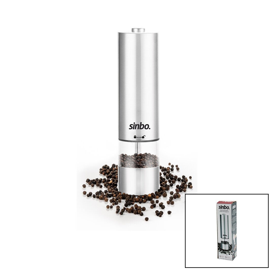SINBO SHB-7502 Battery-Powered Automatic Salt & Pepper Grind