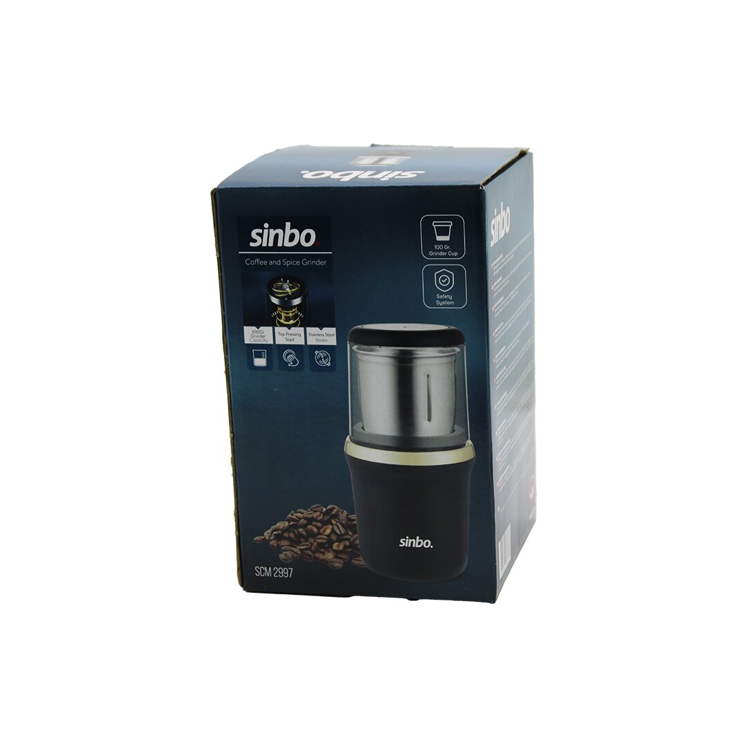Coffee & Spice Grinder Steel Blade 100G Capacity 200W SCM-29