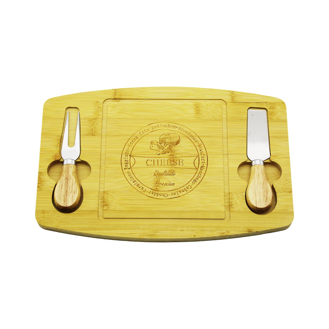 BIÇAK SAĞ-SOL 19X29CM -1.5CM AHŞAP BAMBU KAHVALTI PEYNİR SUN