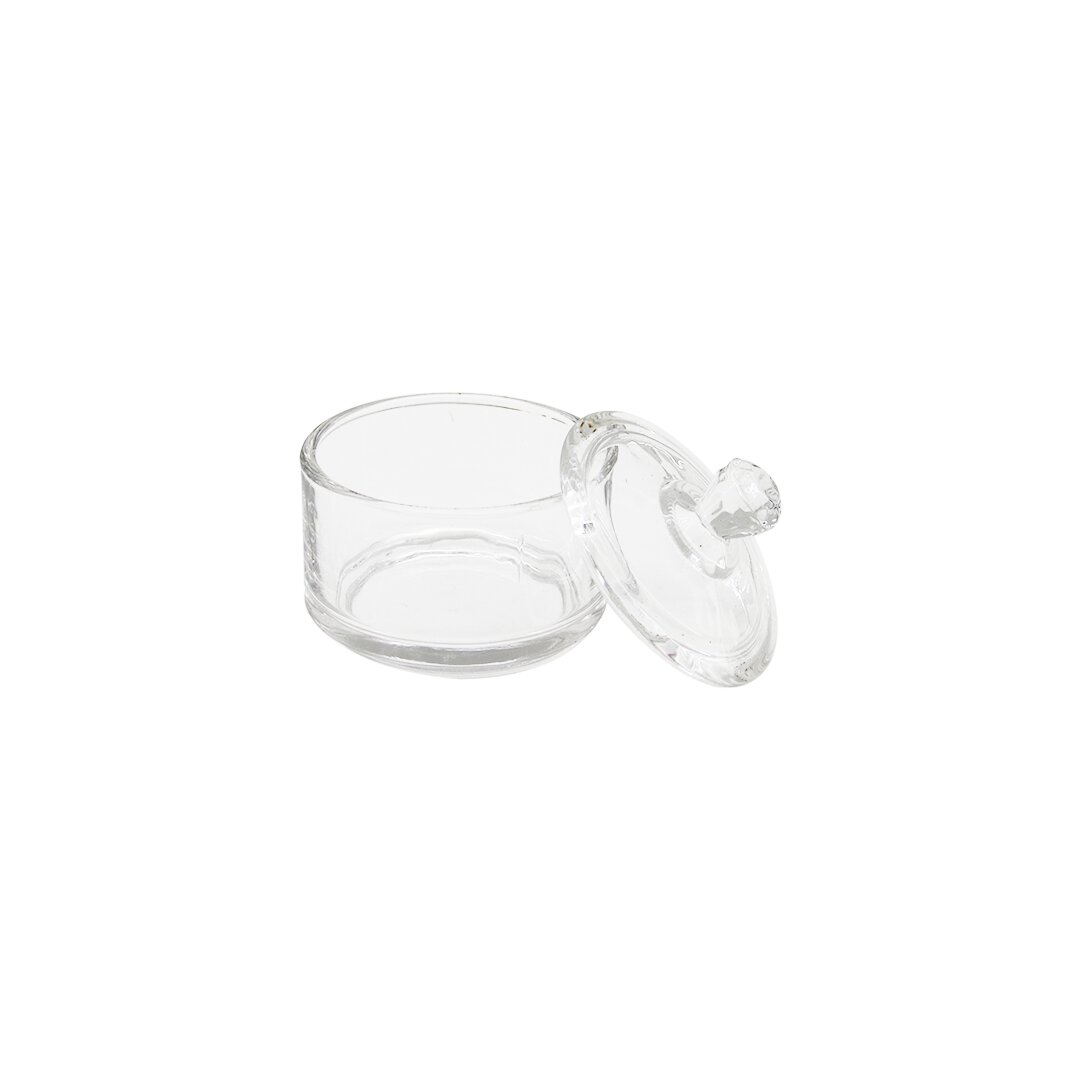 AKUT-12268 MİNİ KAPAKLI CAM ŞEKERLİK 90ML (5563)