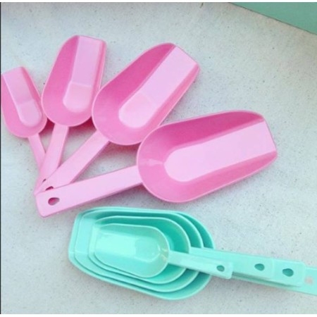 Erzak Küreği - 4 lü ölçü Küreği Asorti (5563) #2