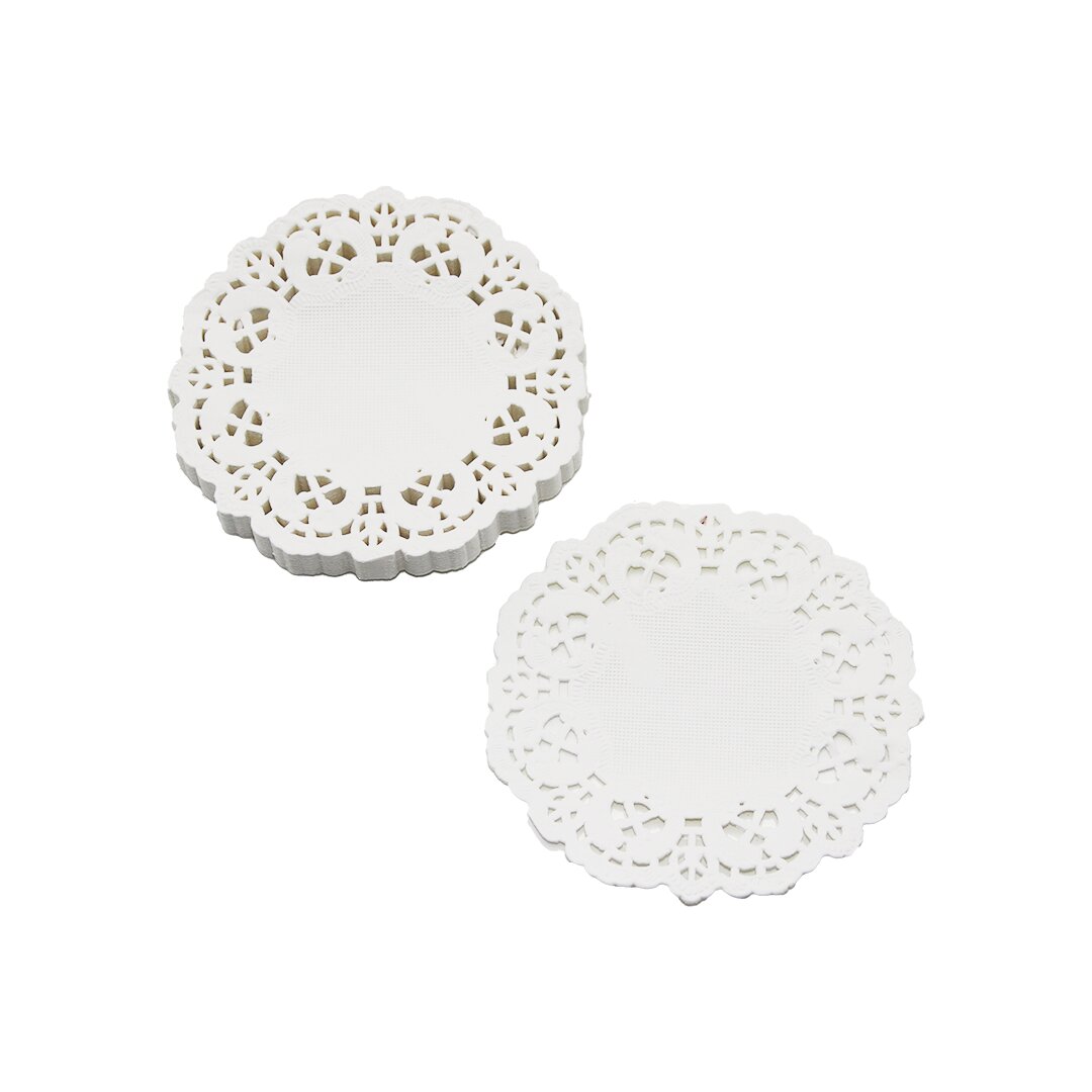 20PCS   DANTEL KAĞIT  BARDAK ALTLIK (5563)