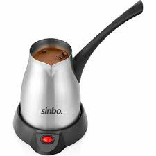 Steel Electric Turkish Coffee Maker - 5 Cup 400ml Cordless 3