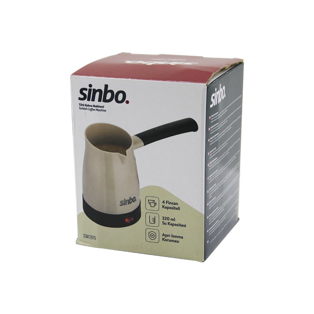 SINBO SCM-2975 Electric Turkish Coffee Maker 700W 4 Cup