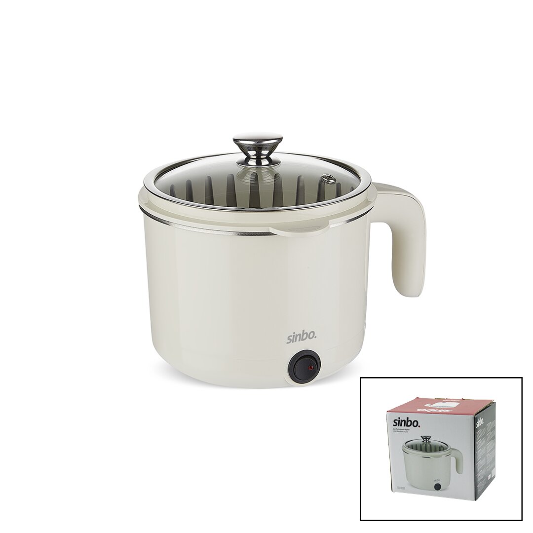 ELEKTRİKLİ ÇOK FONKSİYONLU PİŞİRİCİ PASLANMAZ ÇELİK TENCERE