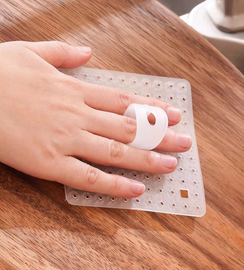 Çok Amaçlı Sebze ve Meyve Temizleme Patates Soyma Fırçası (5563) #3