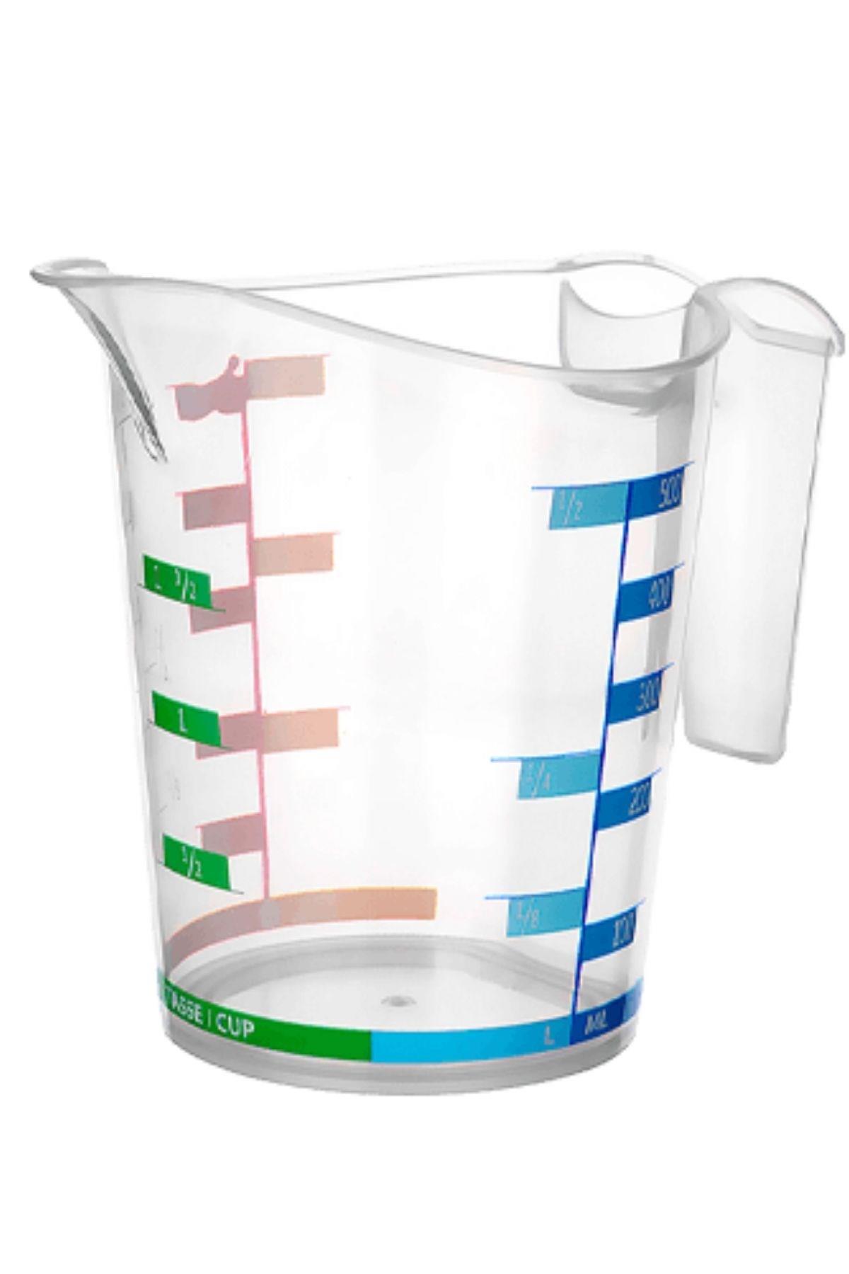 1000 ml Farbige Messbecher aus hartem Kunststoff (5563) #2