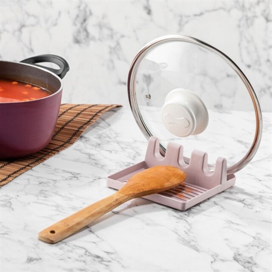 Topfdeckelhalter mit Besteckfach - Praktischer Organizer (5563) #4