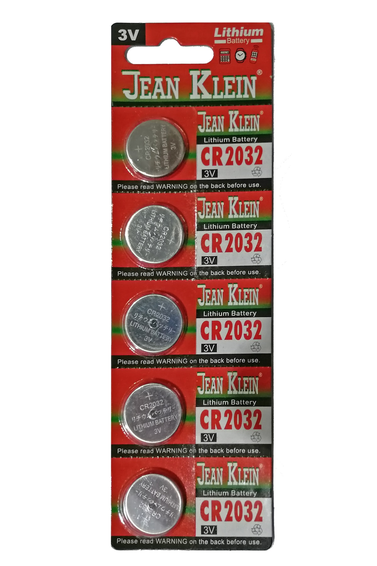 Scale Battery 5-Pack CR2032 - 3V (5563) #2