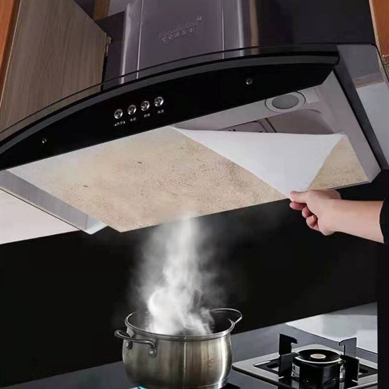 2li Yağ Emici Duman Önleyici Pratik Mutfak Davlumbaz Koruyucu Dayanıklı Yedek Filtre 45x90cm (5563) #5