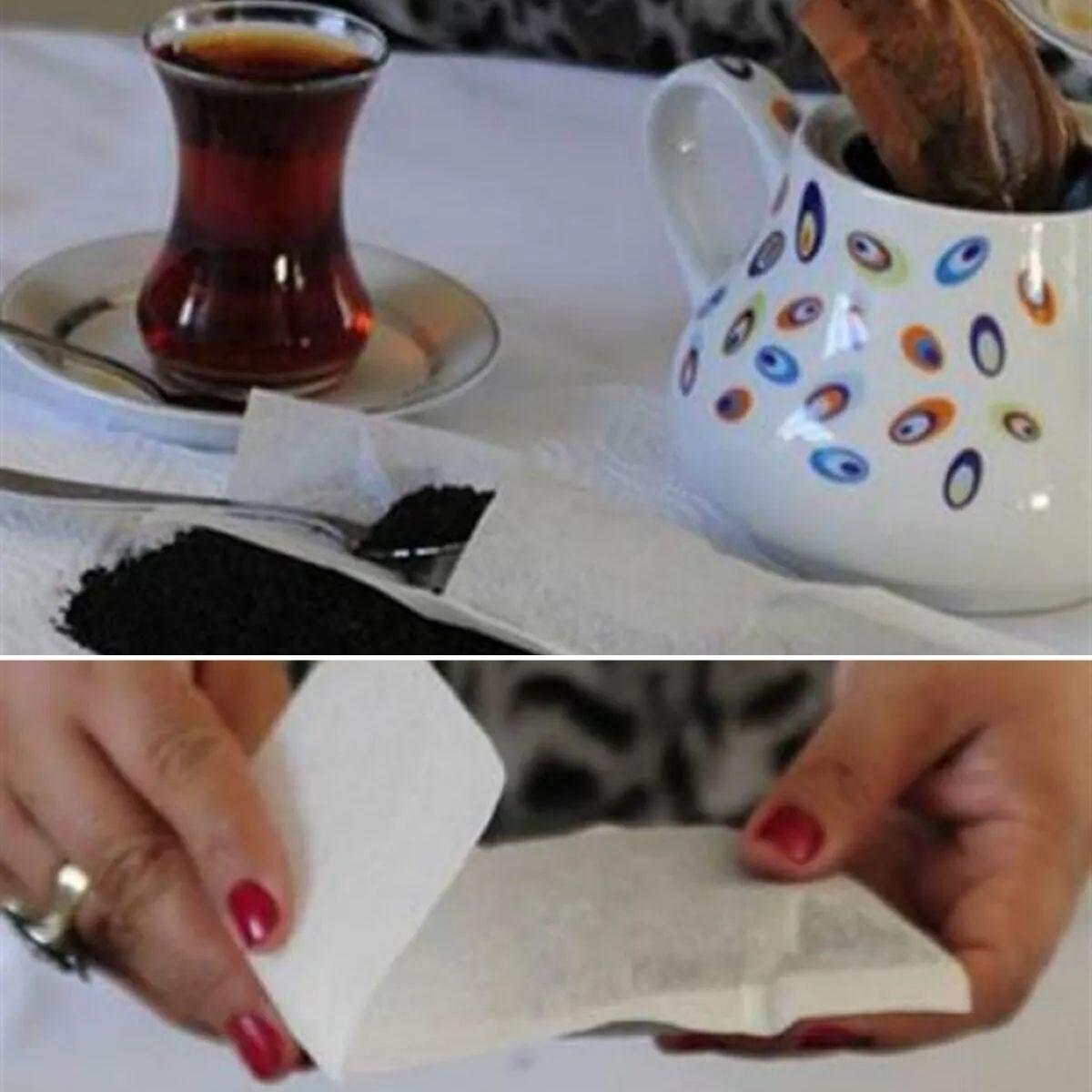 26er Set Praktische Einweg-Tee-, Kräutertee- und Filterkaffee-Brühbeutel #4