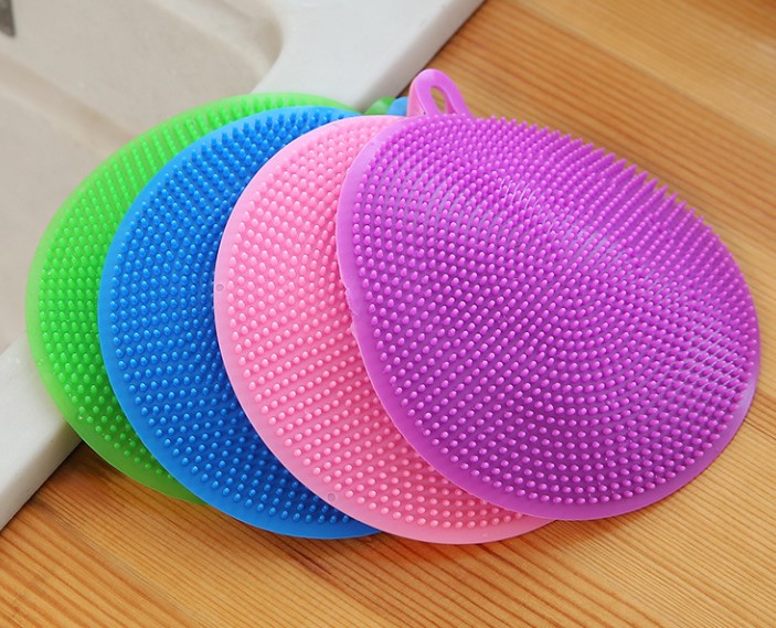 Silikon Bulaşık Yıkama Fırçası Tükenmeyen (2 Adet) (5563) #4