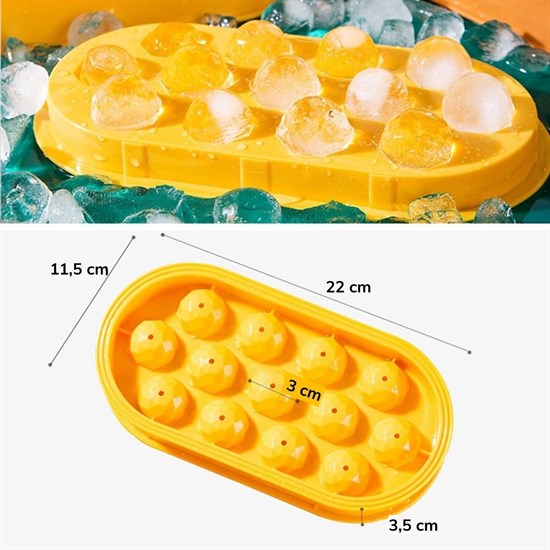 13 Bölmeli Kristal Buz Yapma Kalıbı (5563) #5