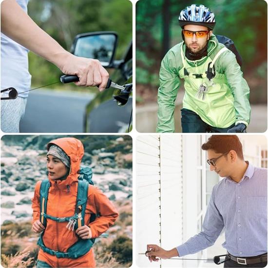 Teleskopischer Karabiner-Schlüsselanhänger (5563) #3