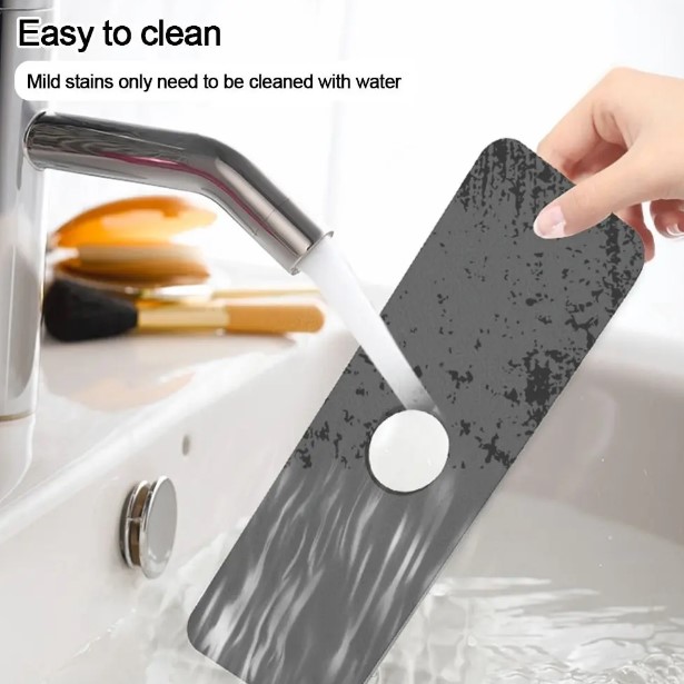 Water-Absorbent Magic Sink Edge Mat 38x13cm (5563) #4