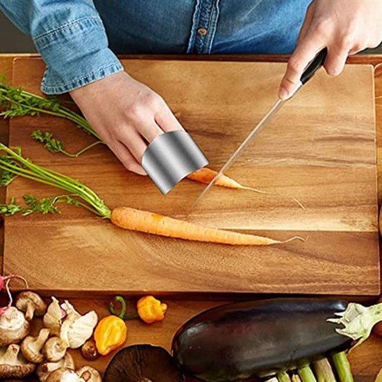 2li Metal Parmak Koruyucu Hızlı ve Güvenli Kesme Paslanmaz Çelik Koruyucu Aparat (5563) #2