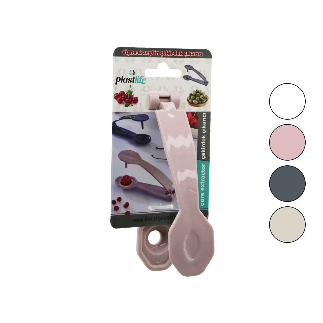 Cherry Pitter - Olive & Fruit Seed Remover Colored Plastic (