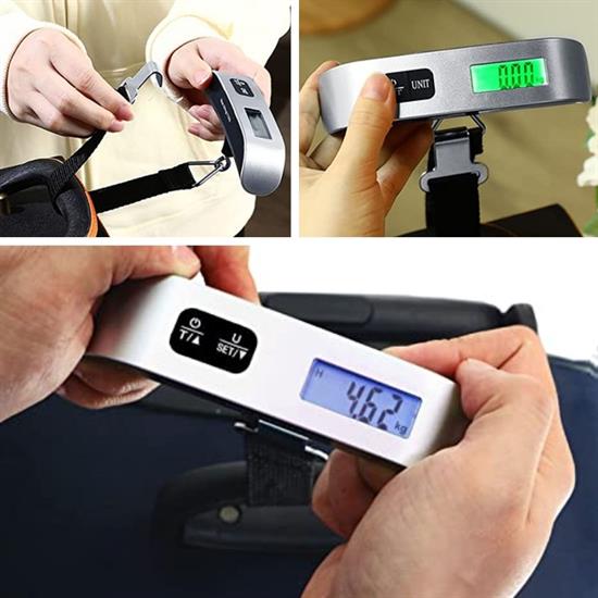 Digitale Gepäckwaage mit Display Präzisions-Kofferwaage (5563) #5