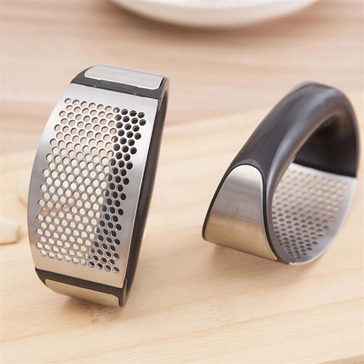 Neue Knoblauchpresse aus Edelstahl Garlic Press (5563) #3