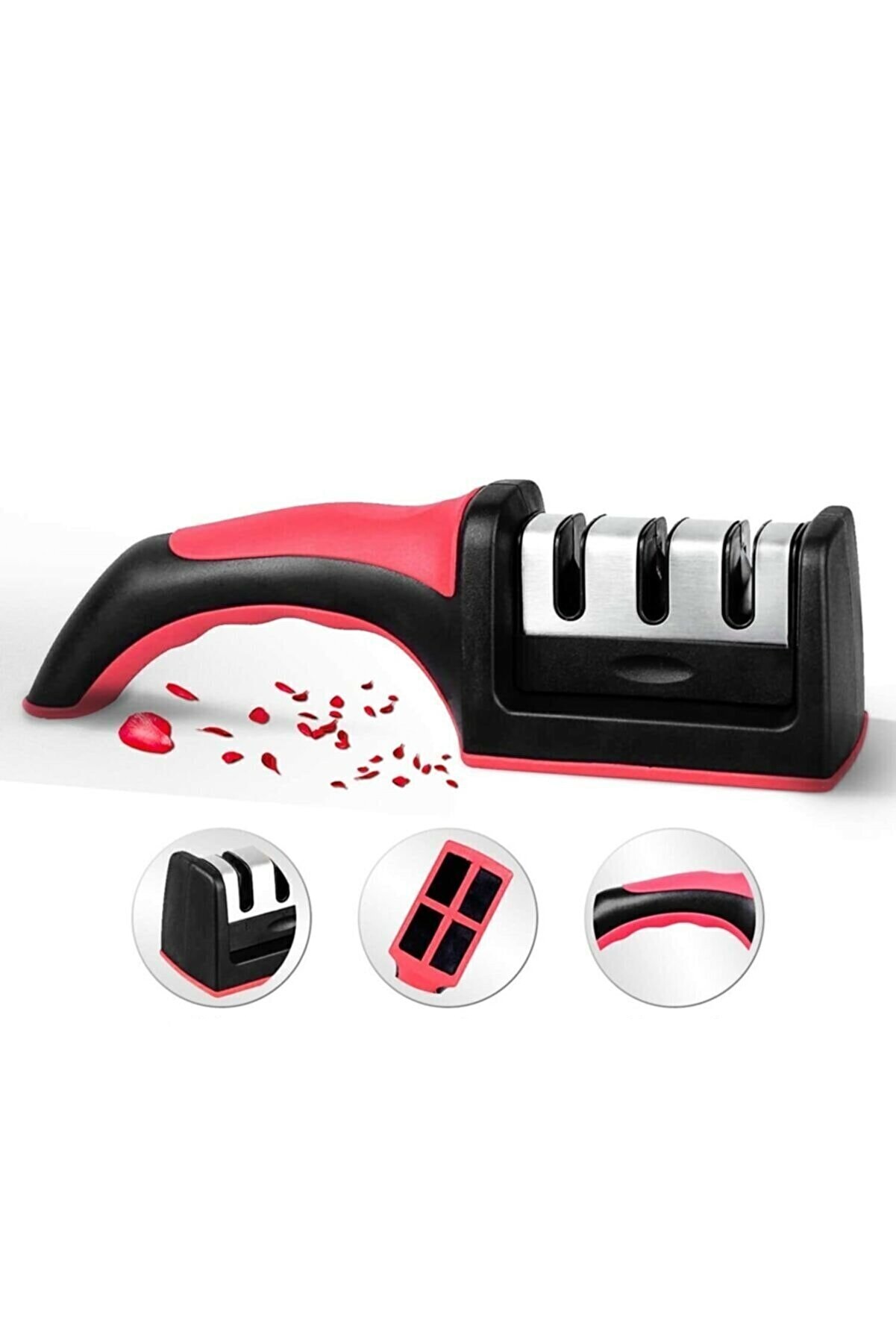 3 Aşamalı Bıçak Makas Bileyici Keskinleştirme Aleti (5563) #3