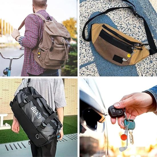 Gerçekçi Golf Tasarımlı Şık Anahtarlık Kolye Çanta Süsü Golf Keychain (5563) #3