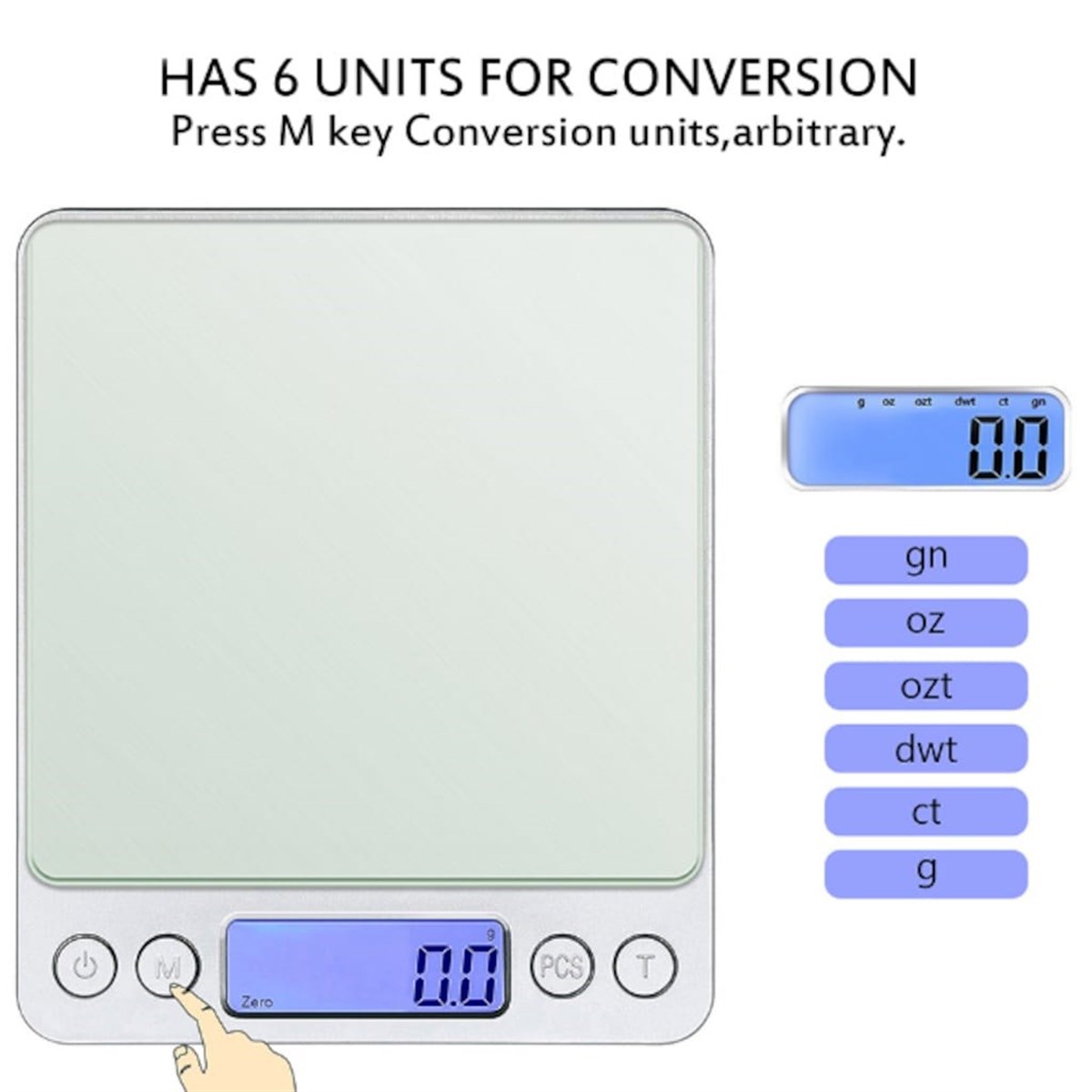 Digital Precision Kitchen Scale 2000g/0.1g Accuracy (5563) #2