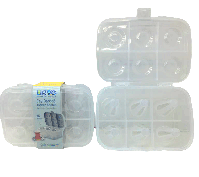 6LI ÇAY BARDAK TAŞIMA APARATI (5563)