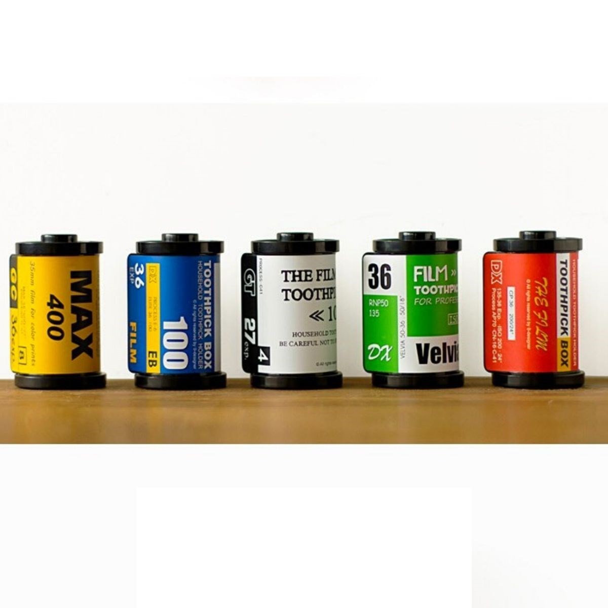 Quadratische Zahnstocher-Box in Filmform (5563) #4