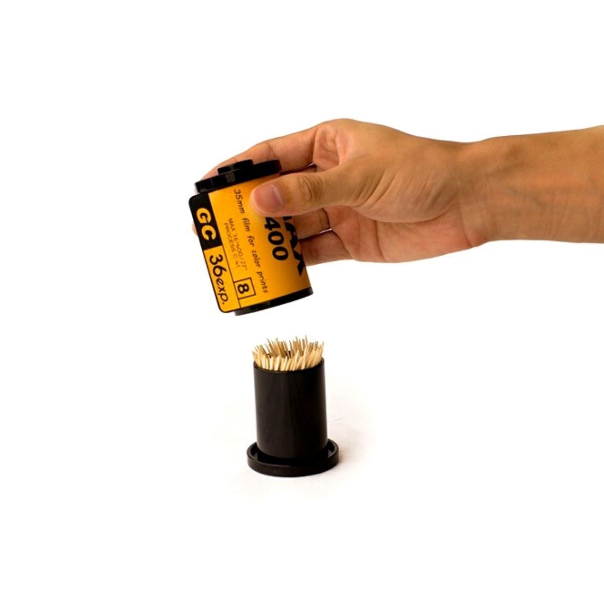 Quadratische Zahnstocher-Box in Filmform (5563) #5