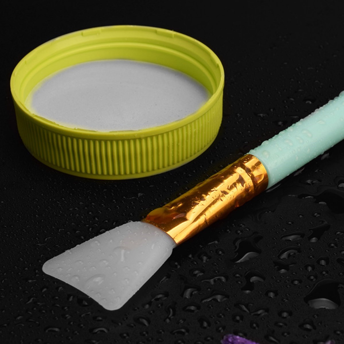 2er Set Silikon Gesichtsmaske & Creme Spatel - Leicht zu reinigen (5563) #2