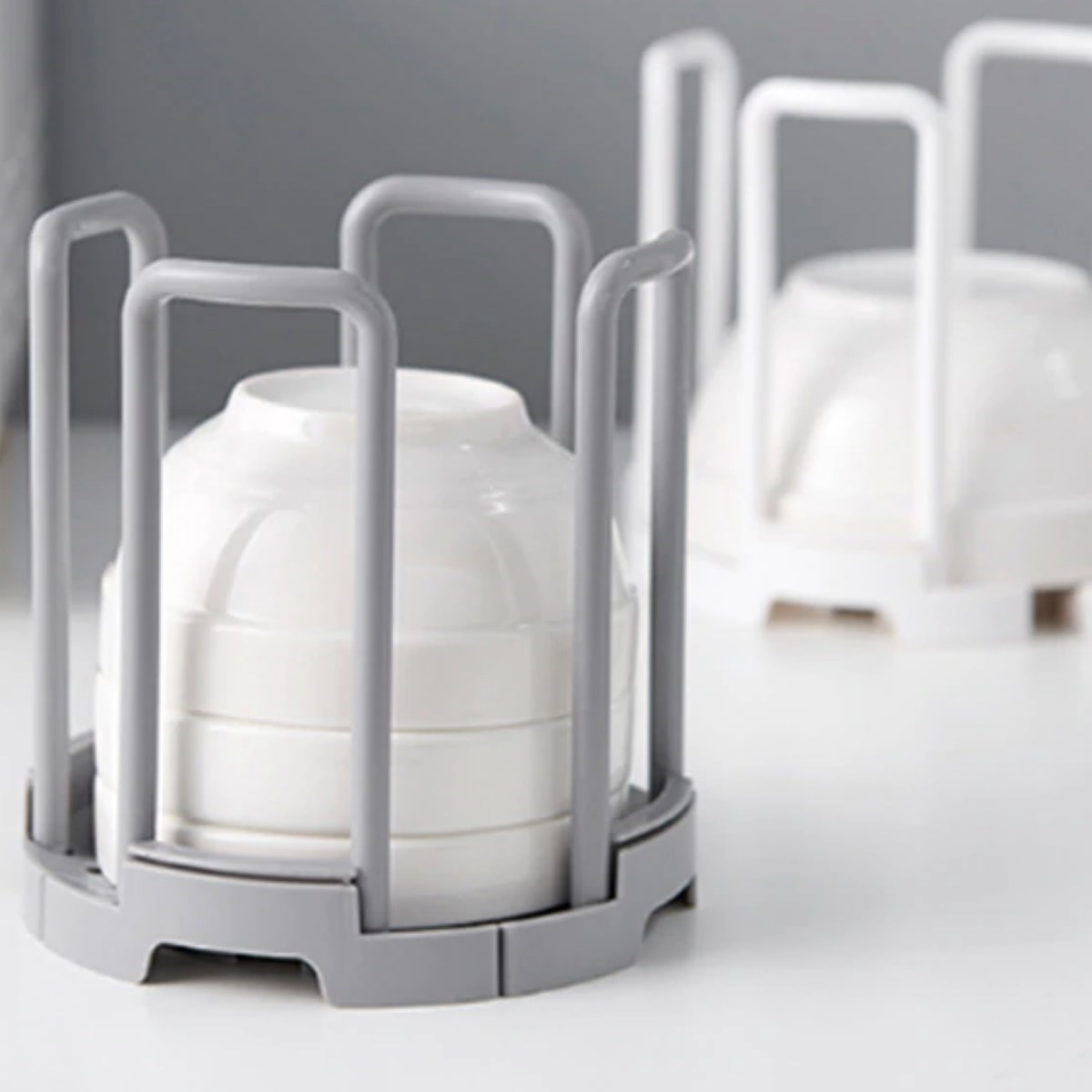 Tabak Bardak Kase Standı Bulaşık Kurutma Tutucu Mutfak Düzenleyici Organizatör (5563) #2