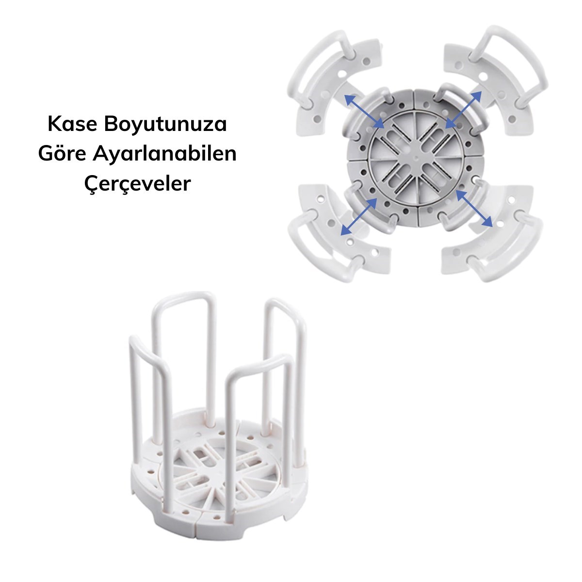 Tabak Bardak Kase Standı Bulaşık Kurutma Tutucu Mutfak Düzenleyici Organizatör (5563) #3