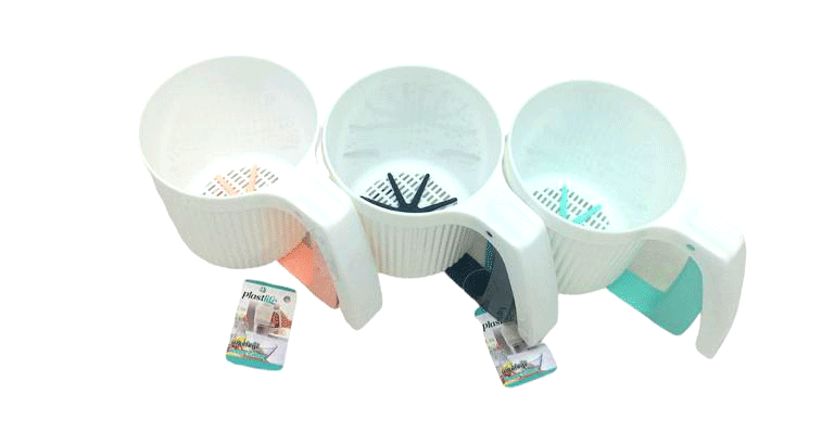 PLASTİK PRATİK ÇEVİRMELİ UN ELEK (5563)