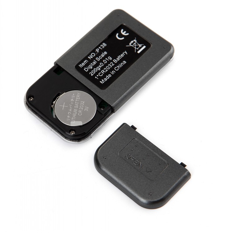 Precision Pocket Scale 200g 0.01g MP3 Player Design (5563) #4