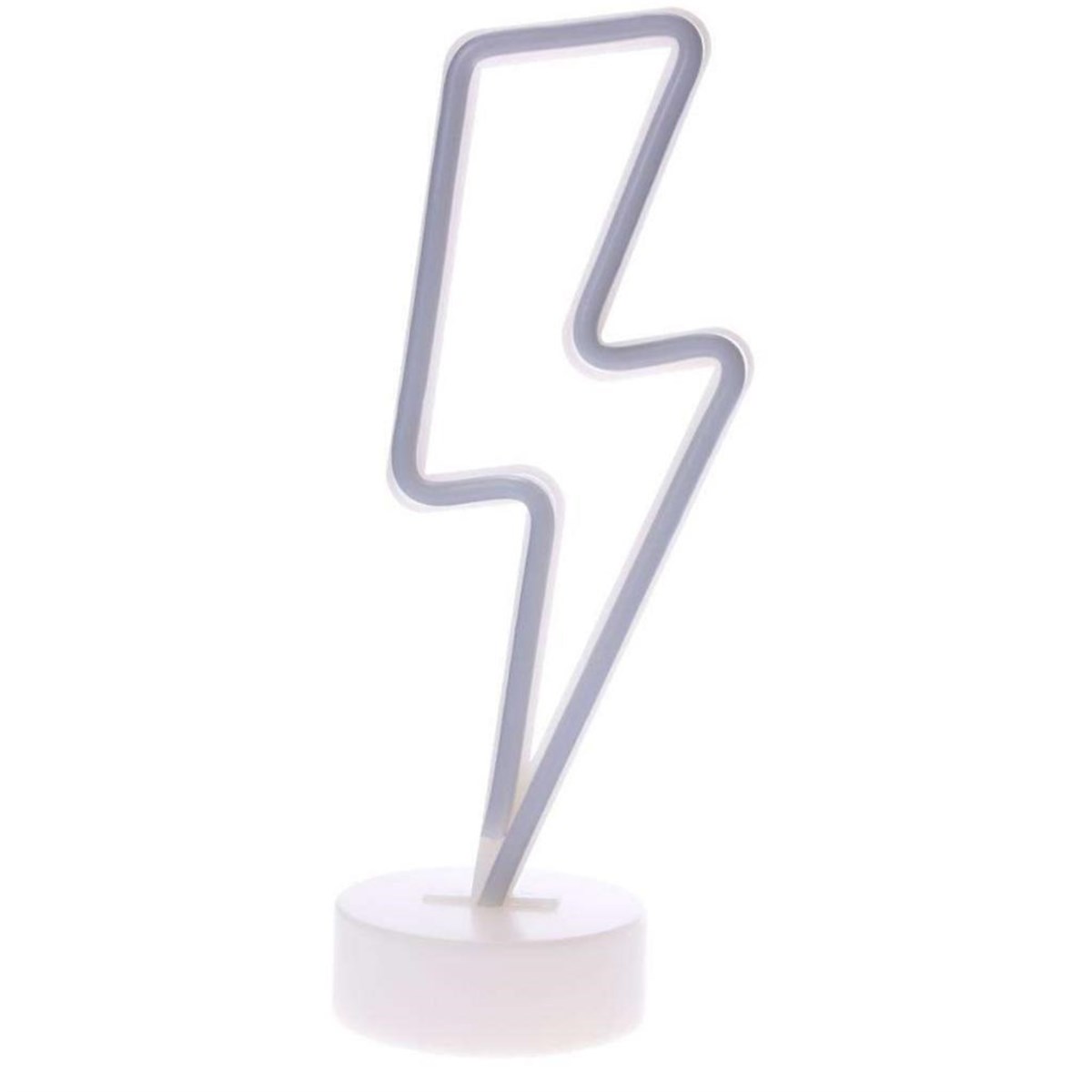 Dekorative Blitz-förmige batteriebetriebene Neon-LED-Lampe (5563) #2