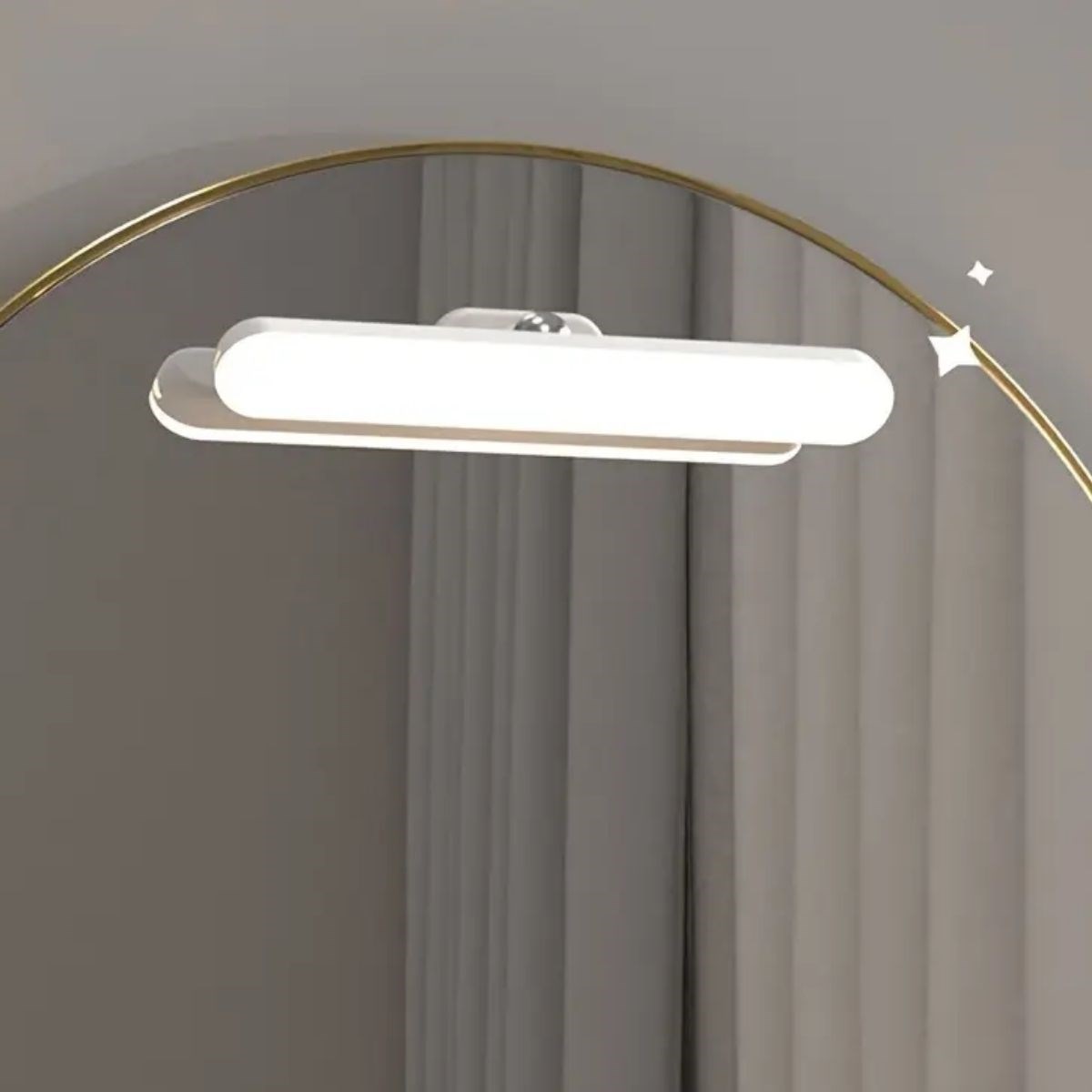 Dokunmatik USB İle Şarj Olabilen 27 cm Led Aydınlatma Makyaj Aynası Işığı (5563) #3