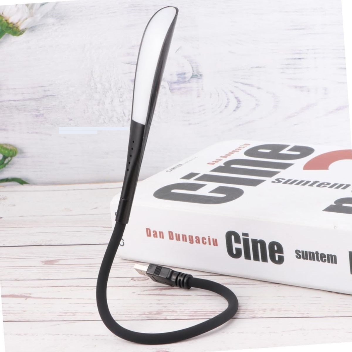 USB Girişli 14 Ledli 3 Kademeli Dokunmatik Masa/Kitap Okuma Lambası Ledi Siyah (5563) #3