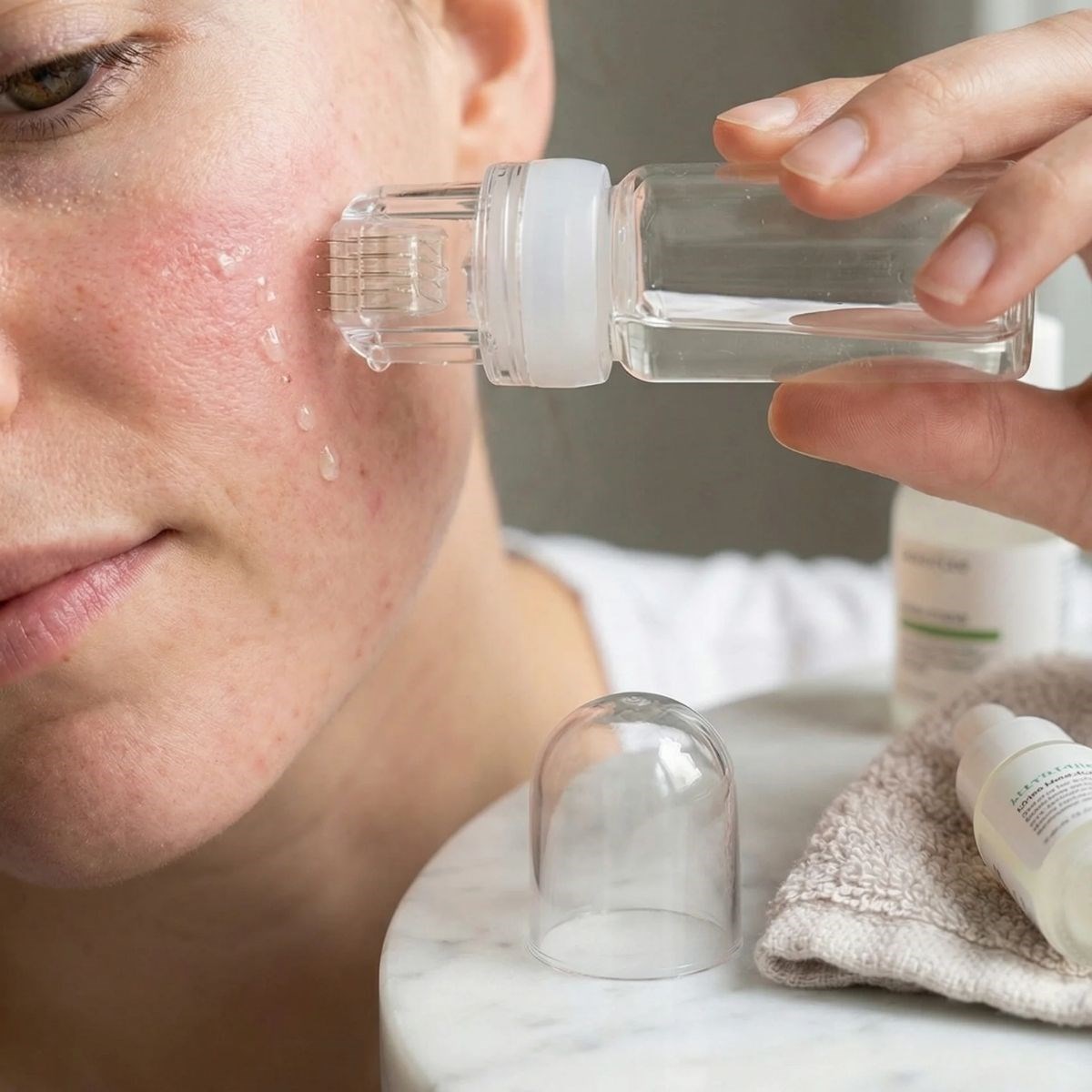 Mikro İğne 64’lü Cilt Bakım Serumu – Yüz ve Boyun için Anti-Aging, Gözenek Sıkılaştırıcı Serum (5563) #5